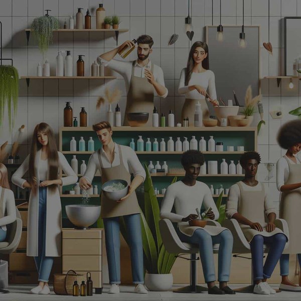 Comment les salons de coiffure peuvent-ils intégrer les produits naturels et biologiques dans leurs services ?